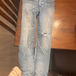 Madewell high rise skinny jeans